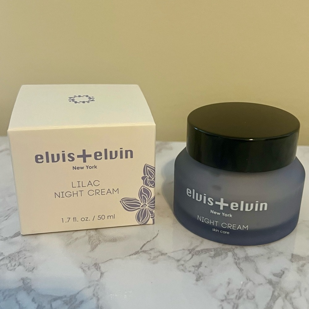 Elvis & Elvin Lilac Night Cream Moisturizer